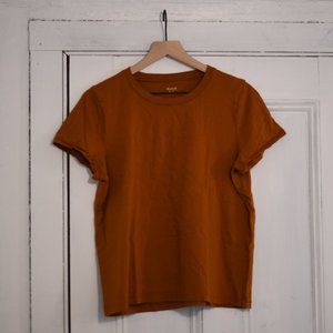 Madewell Northside Tee Afterglow Red